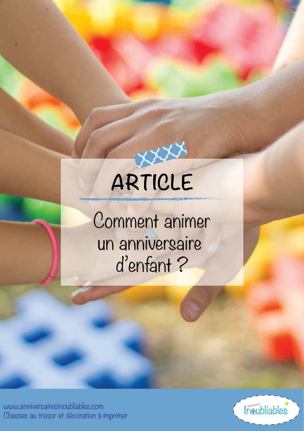 Présentation article comment animer lanniv