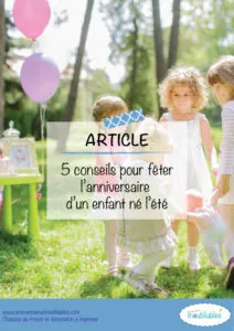 5 conseils pour célébrer un anniversaire l'été 1 5 conseils pour célébrer un anniversaire l'été Conseils pour fêter un anniversaire l'été